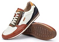 LIVERPOOL ZIP ORANGE MULTI - Pikolinos