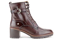 LLANES BUCKLE HI LACE BROWN - Pikolinos