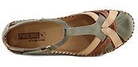 VALLARTA T STRAP VERT TAN - Pikolinos