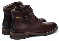 YORK HI LACE BUCKLE ZIP OLMO  - Pikolinos