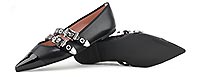 ELLA BABY BUCKLE BLACK - Pretty Ballerinas