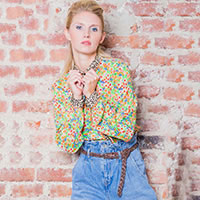 JENN SHIRT FLOWERS - Risy & Jerfs