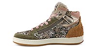 ORIANA KAKI BLUSH GLITTER - Romagnoli