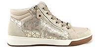 ROMY HI ZIP BEIGE ET OR SH - Ara