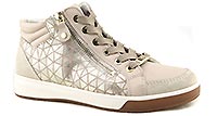 ROMY HI ZIP BEIGE ET OR SH - Ara