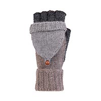 GANTS MITAINES LUZ GRIS TERRE - Santacana