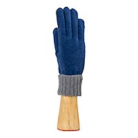 GANTS SONIA BLEU ET GRIS - Santacana