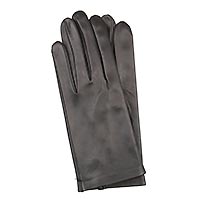 GANTS VICTORIA CUIR NOIR  - Santacana