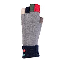 MITAINES FONTA GRIS BLEU - Santacana