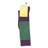 SEVILLA SOCKS PURPLE GREEN - Santacana