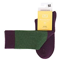 SEVILLA SOCKS PURPLE GREEN - Santacana