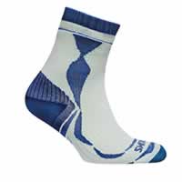 THIN ANKLE WHITE NAVY - Sealskinz