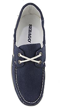 DOCKSIDES CANVAS BLUE NAVY - Sebago