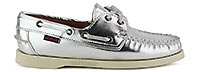 DOCKSIDES METAL SILVER - Sebago