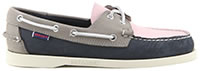 DOCKSIDES PORTLAND BLUE PINK - Sebago