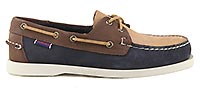 DOCKSIDES PORTLAND NAVY TAN - Sebago