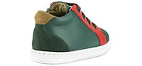BOUBA ZIP BOX VERT ROUGE - Shoo Pom