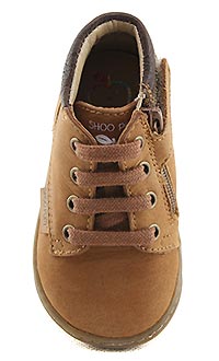 BOUBA ZIP DESERT CAMEL CHOCO - Shoo Pom