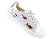 DUCKY FISH WHITE MULTI - Shoo Pom