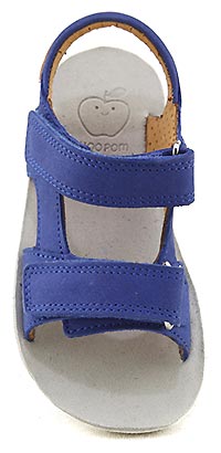 Geox STRADA BOY BLUE FLUO - Sandales Nu-pieds sur labotte