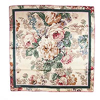 CLASSICAL FADED ROSE SCARF - Tapis Noir