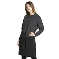 ROBE SILMU 2 NOIR BLANC - Tauko