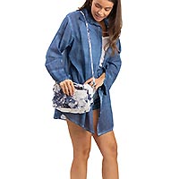 CHEMISE AM WASHED NAVY - Terre Rouge