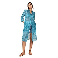 CHEMISE LO EVEIL ACQUA - Terre Rouge