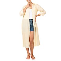 CHEMISE LO MYSTERE MARIN BEIGE - Terre Rouge