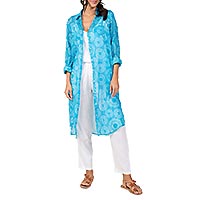 CHEMISE LO SOLEIL BLEU MARIN - Terre Rouge
