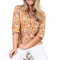 CHEMISIER JANET BEIGE TEQUILA - Terre Rouge
