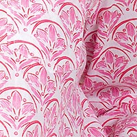 CHEMISIER LOTUS ROSE POUDRE - Terre Rouge