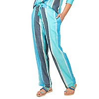 PANTALON NUANCES BLEUES  - Terre Rouge
