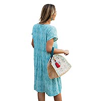 ROBE AM RAYURES ACQUA - Terre Rouge