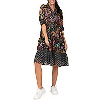 ROBE FLEURS MULTICO - Terre Rouge