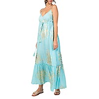 ROBE LO CORAIL BLEU CARAIBES - Terre Rouge