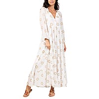 ROBE LO ROCASES GOLD BLANC - Terre Rouge