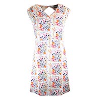 KIM DRESS ALLOVER BIG FLOWER - The Stocked Collective