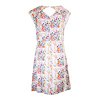 KIM DRESS ALLOVER BIG FLOWER - The Stocked Collective