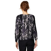 CITY NATURE TOP BLACK - Thought