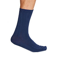 HEMP HERO SOCKS NAVY - Thought