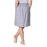 JAZMENIA SKIRT PEBBLE GREY - Thought