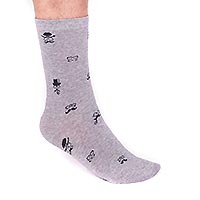 JETT SMART SOCKS GREY - Thought