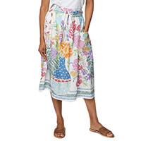 JUPE FLORAL MULTI - Thought
