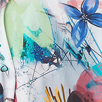 KIMONO SOLAR FLOWER - Thought