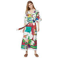 MAXI DRESS DOMINIKA MULTI - Thought