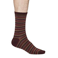 WILLIAM SOCKS BURGUNDY - Thought