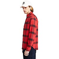 SHIRT FLANNEL CHECK RED - Timberland