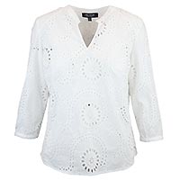 BLOUSE MISTIC BLANC - Bariloche