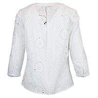 BLOUSE MISTIC BLANC - Bariloche